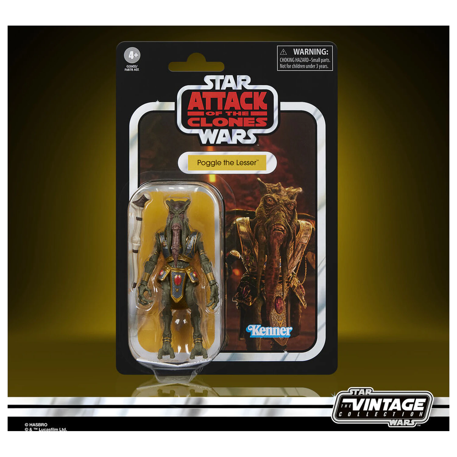 Star Wars Attack on the Clones Poggle the Lesser figura 9,5cm termékfotó