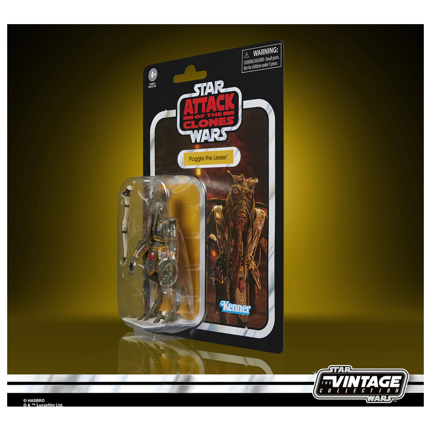Star Wars Attack on the Clones Poggle the Lesser figura 9,5cm termékfotó