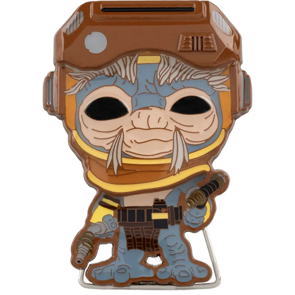 Star Wars Babu Frik Big Enamel POP Pin 10cm termékfotó
