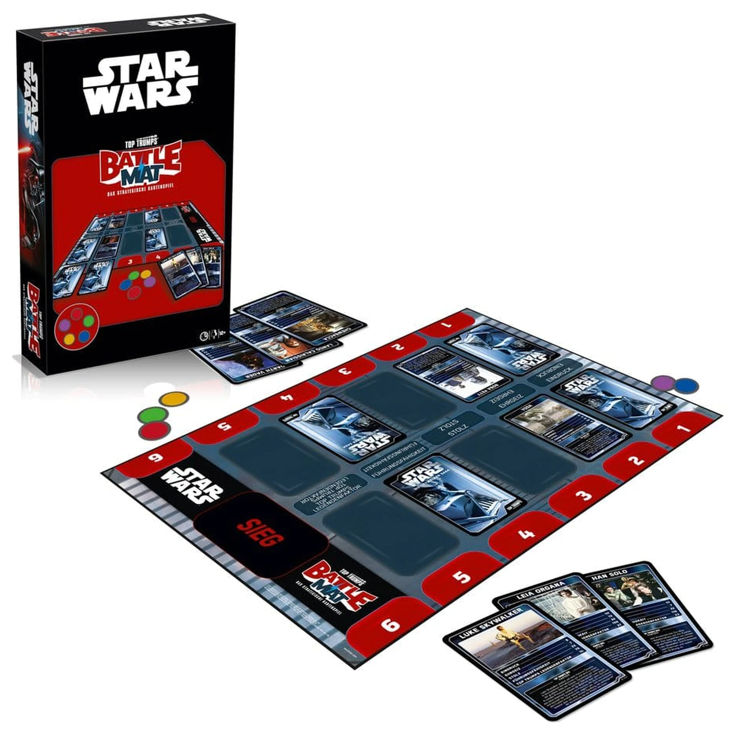 Star Wars Battle Mat német nyelvű társasjáték  termékfotó