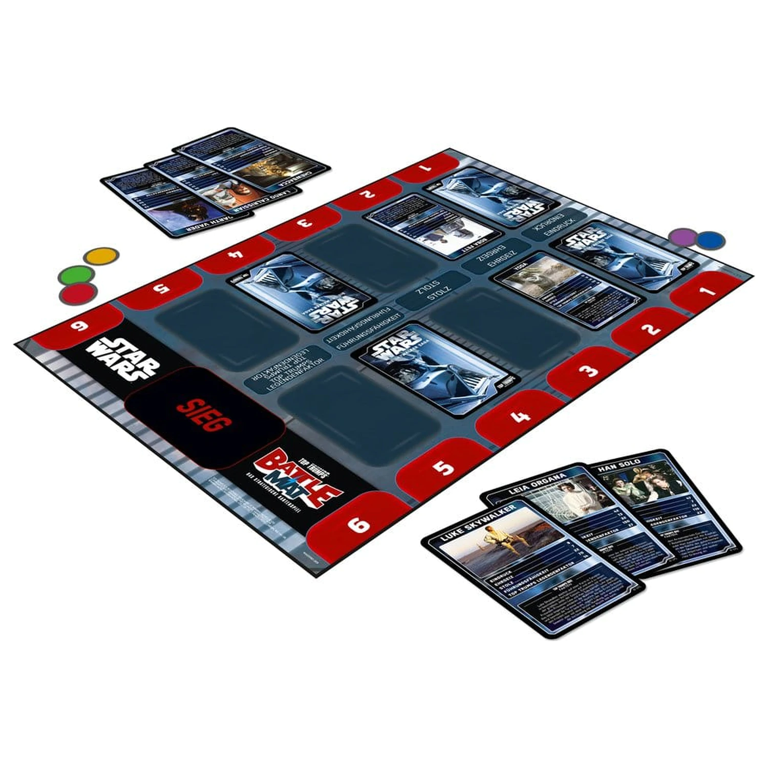 Star Wars Battle Mat német nyelvű társasjáték  termékfotó