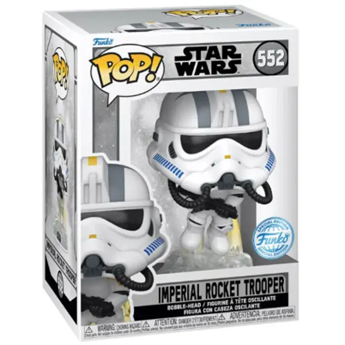 Star Wars: Battlefront Funko POP! Vinyl figura Imperial Rocket Trooper Special Edition 9 cm termékfotó