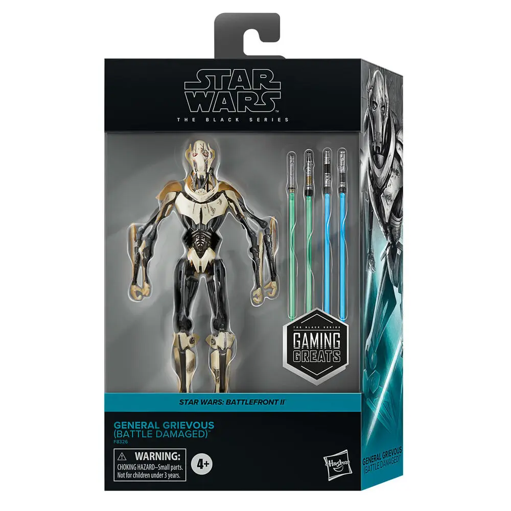 Star Wars Battlefront II General Grievous Battle Damaged figura 15cm termékfotó