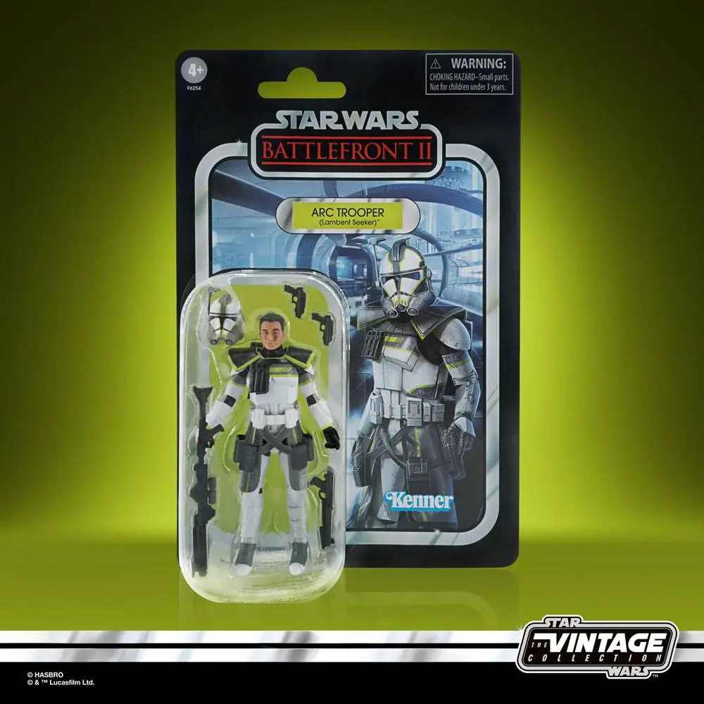 Star Wars: Battlefront II Vintage Collection Gaming Greats 2022 ARC Trooper (Lambent Seeker) akciófigura 10 cm termékfotó