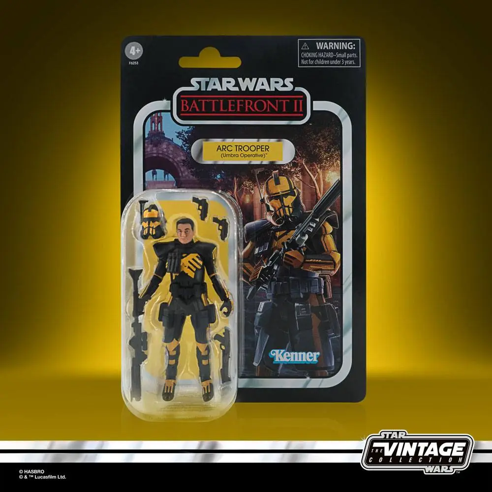 Star Wars: Battlefront II Vintage Collection Gaming Greats 2022 ARC Trooper (Umbra Operative) akciófigura 10 cm termékfotó