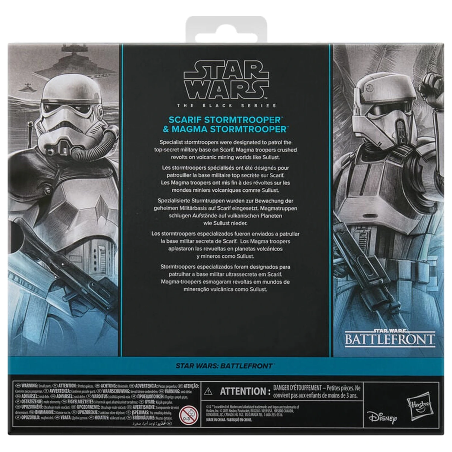 Star Wars Battlefront Scarif Stormtrooper & Magma Stormtrooper 2db-os figura csomag 15cm termékfotó