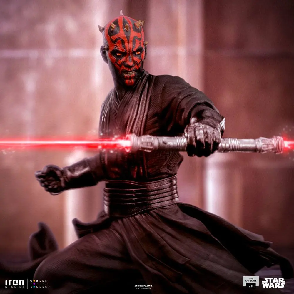 Star Wars BDS Art Scale 1/10 Darth Maul szobor figura 19 cm termékfotó