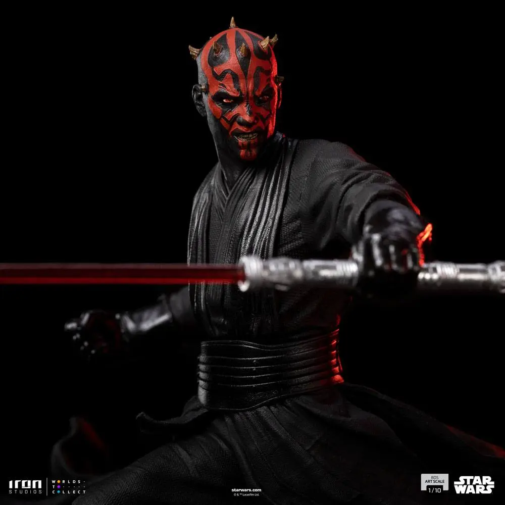 Star Wars BDS Art Scale 1/10 Darth Maul szobor figura 19 cm termékfotó