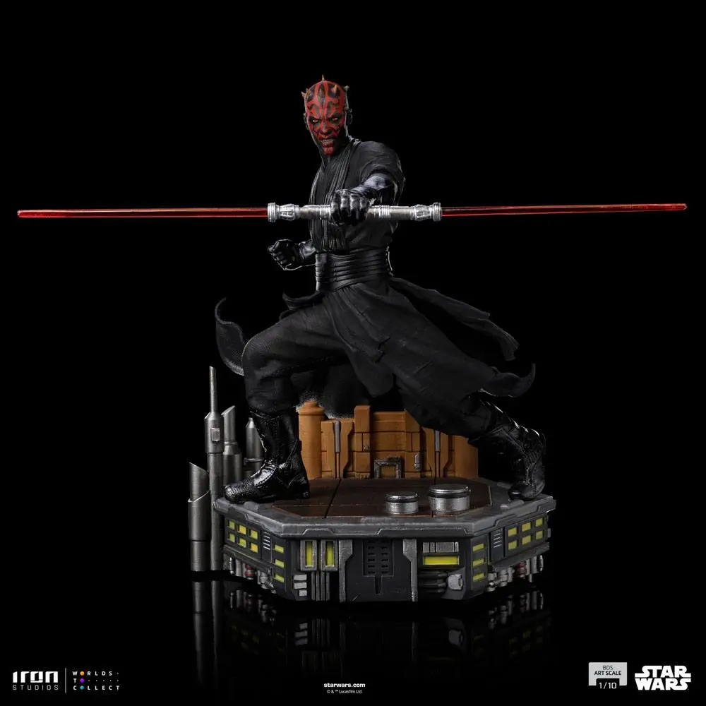 Star Wars BDS Art Scale 1/10 Darth Maul szobor figura 19 cm termékfotó