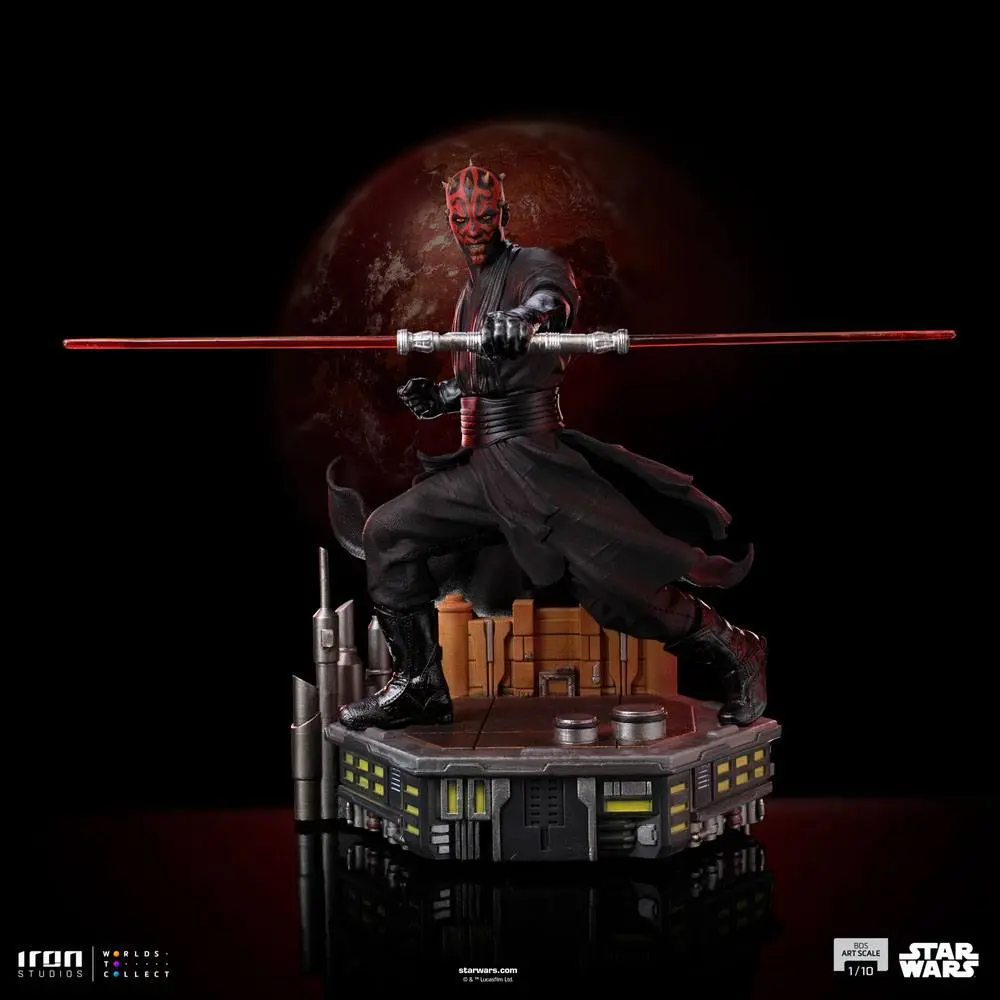 Star Wars BDS Art Scale 1/10 Darth Maul szobor figura 19 cm termékfotó