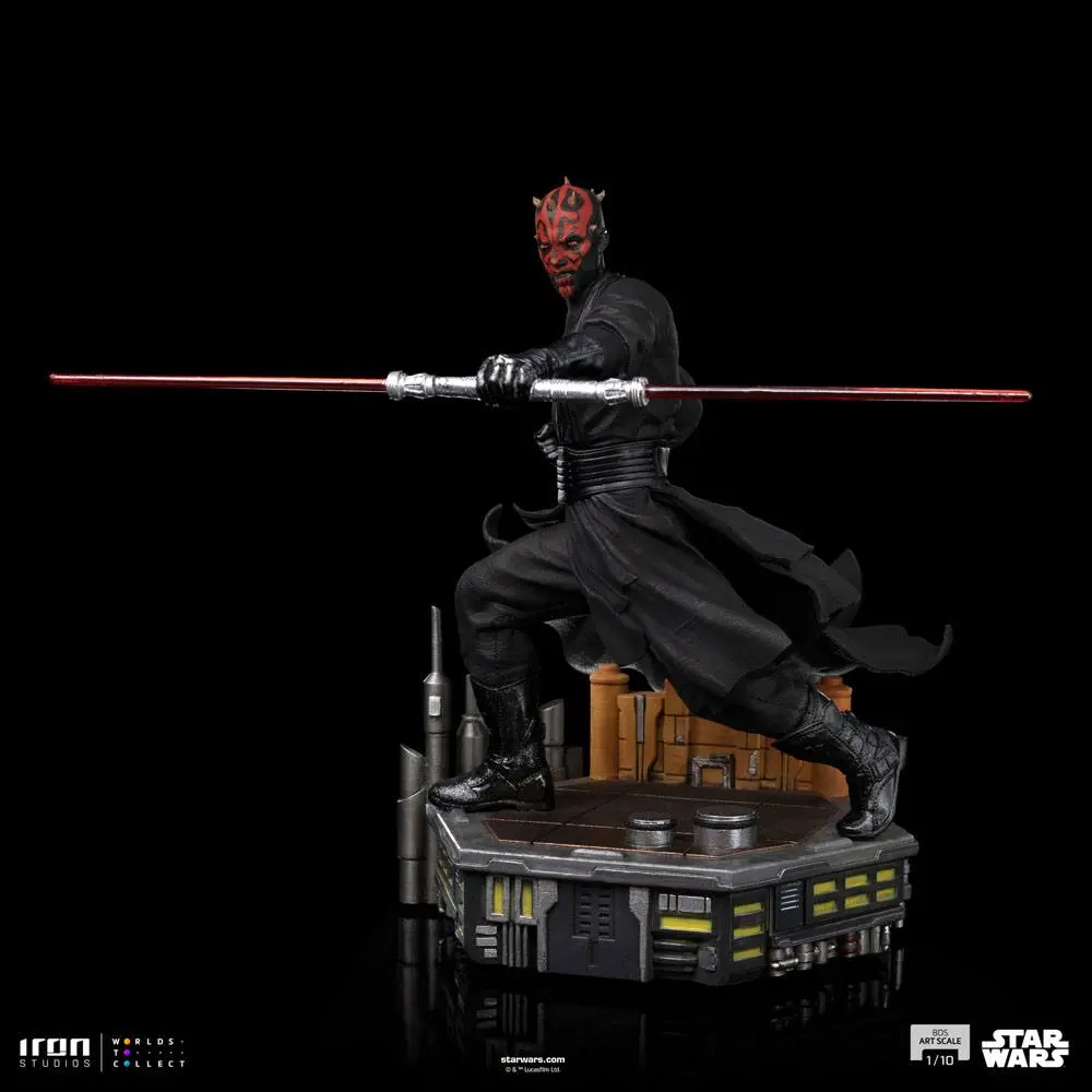 Star Wars BDS Art Scale 1/10 Darth Maul szobor figura 19 cm termékfotó