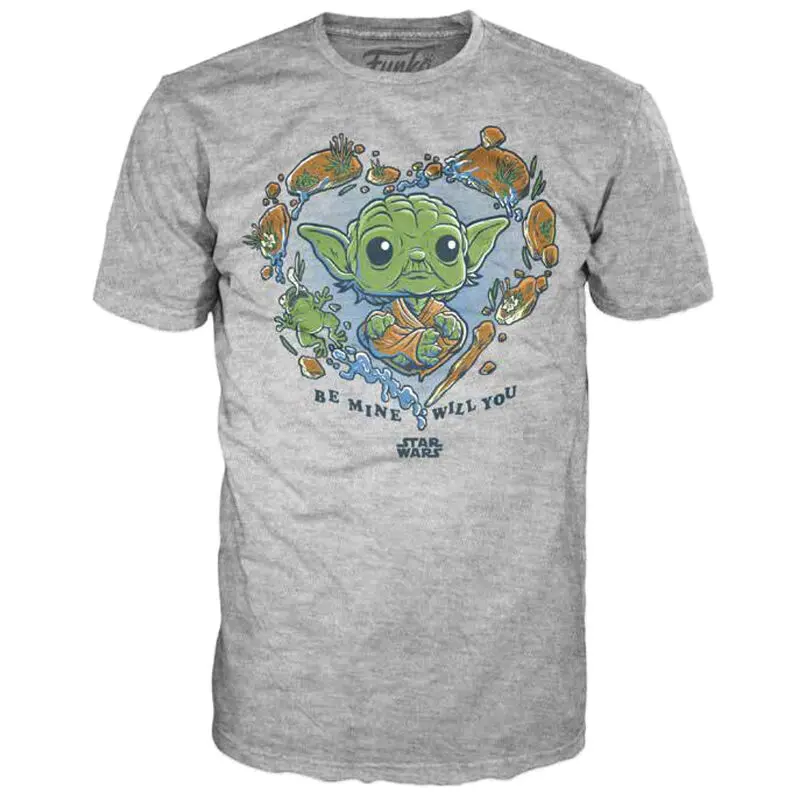 Star Wars Be Mine Yoda póló termékfotó