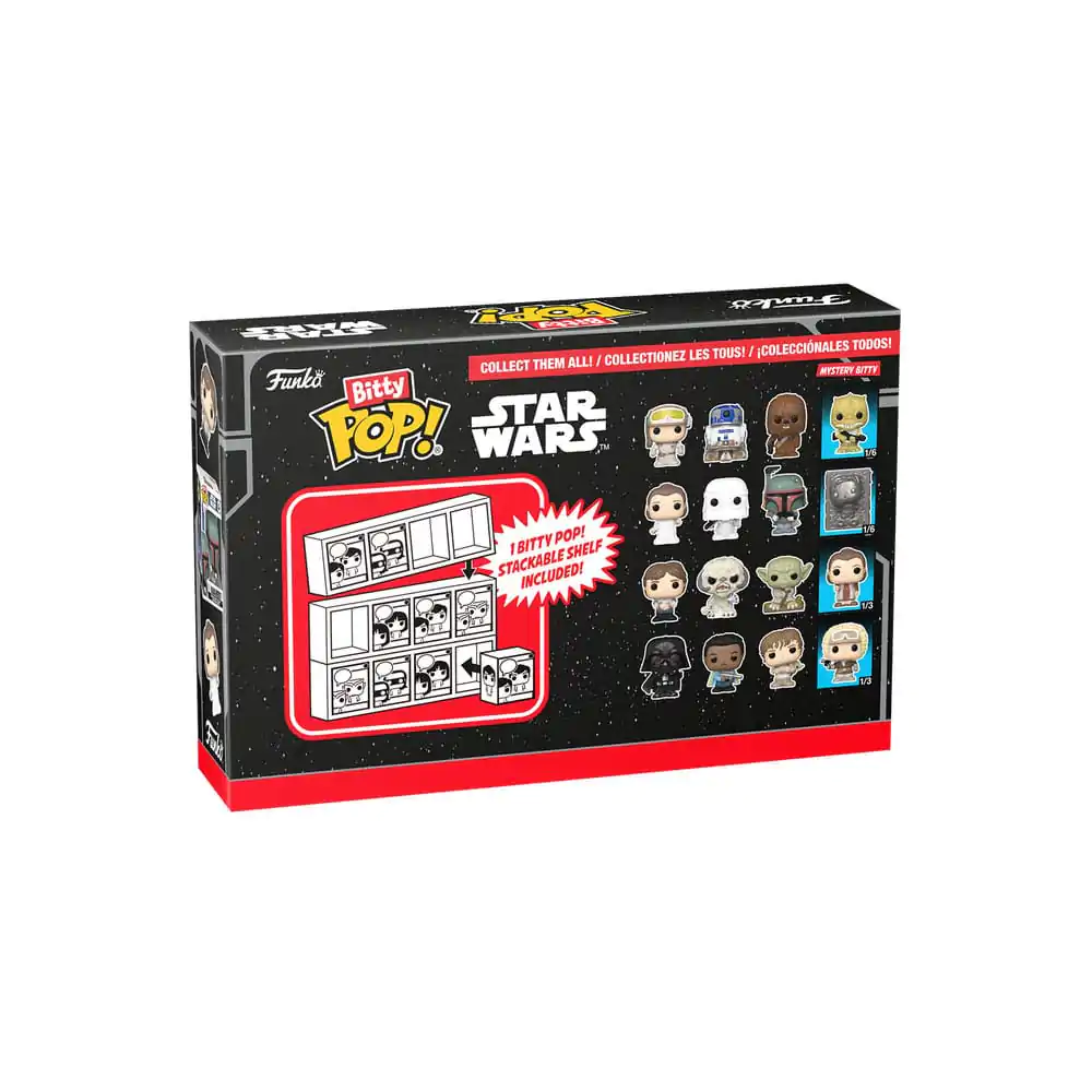 Star Wars Bitty Funko POP! Vinyl figura 4 db-os csomag Han 2,5 cm termékfotó