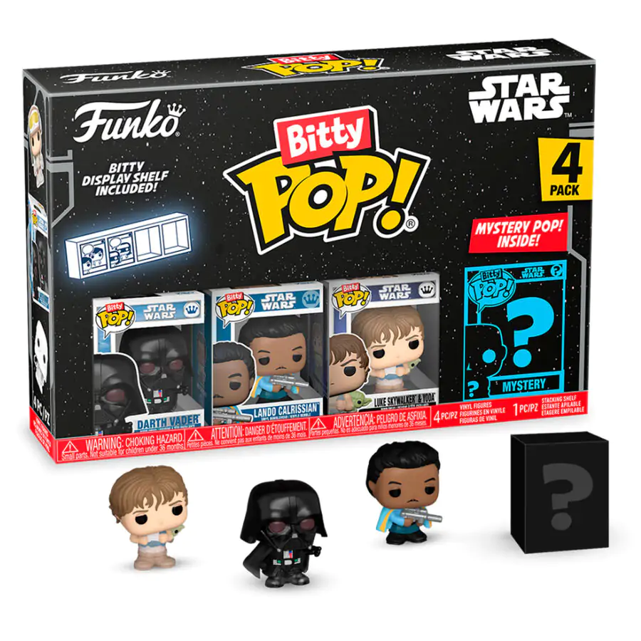 Star Wars Bitty Funko POP! Vinyl Figure 4-Pack Darth Vader 2,5 cm termékfotó