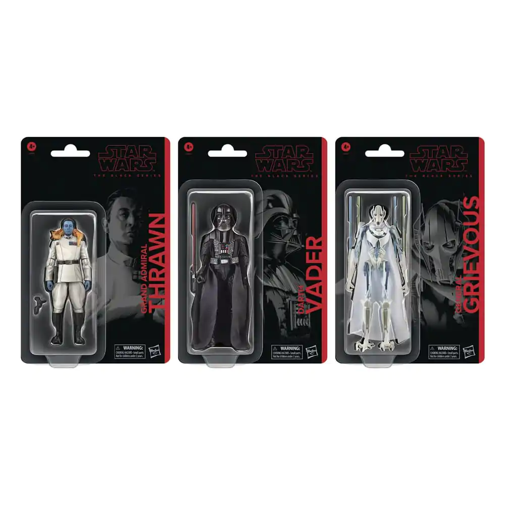 Star Wars Black Series 3db-os akciófigura csomag Masters of Evil 15 cm termékfotó
