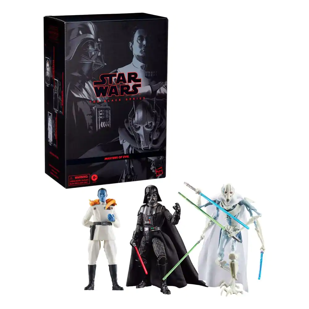 Star Wars Black Series 3db-os akciófigura csomag Masters of Evil 15 cm termékfotó