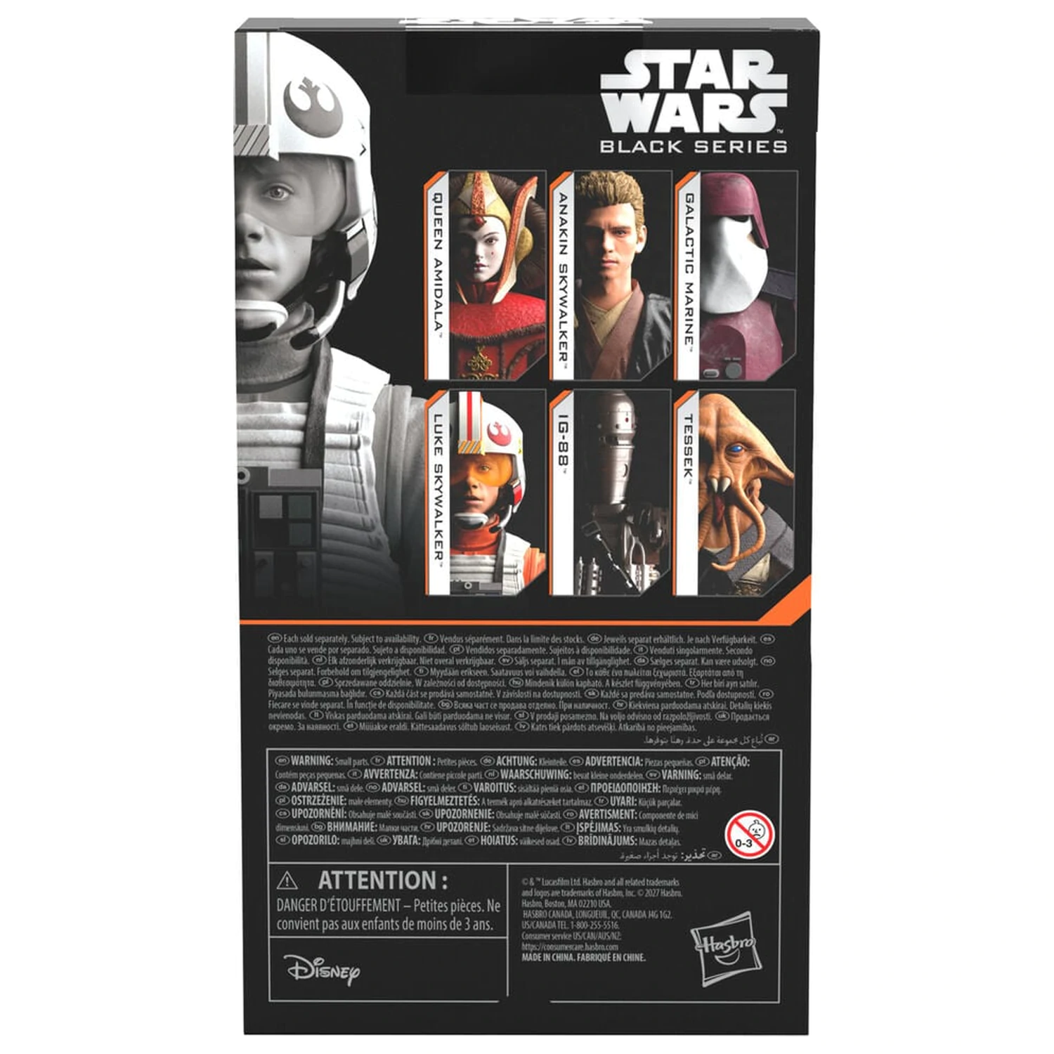 Star Wars Black Series A New Hope Luke Skywalker figura 15cm termékfotó