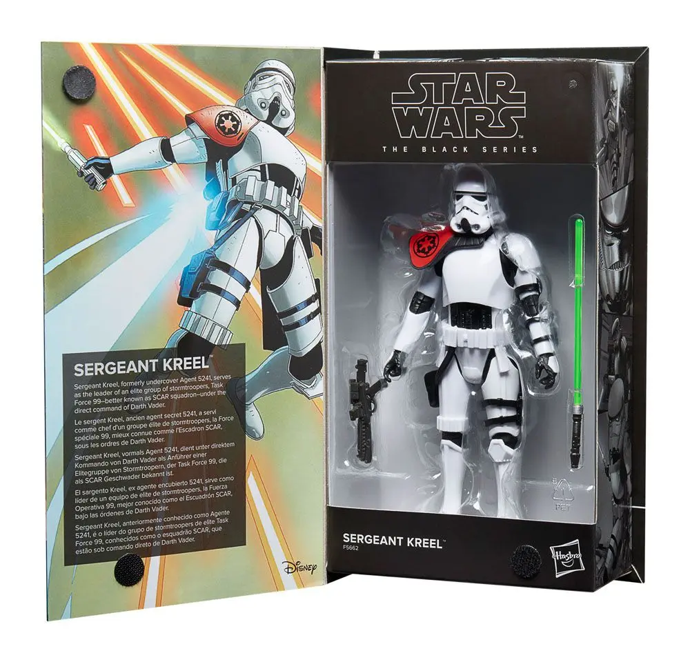 Star Wars Black Series Archive 2022 Sergeant Kreel akciófigura 15 cm termékfotó