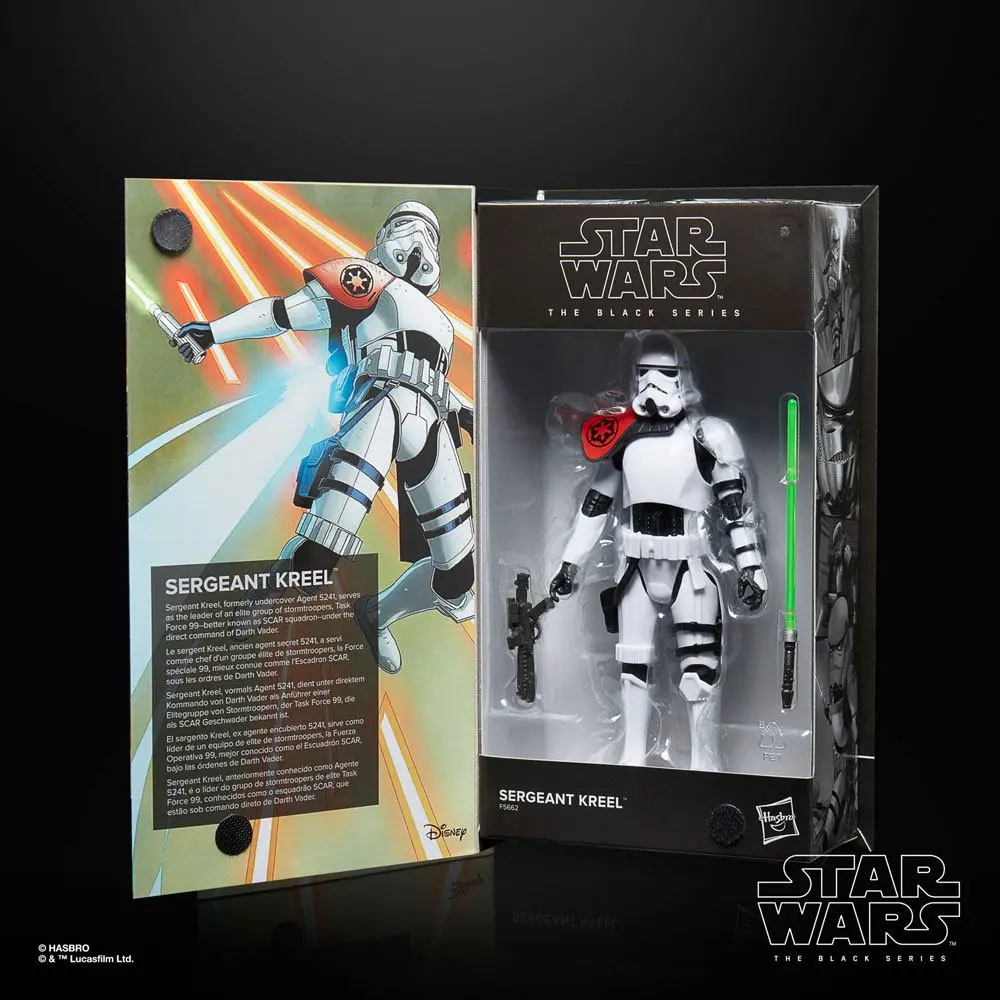 Star Wars Black Series Archive 2022 Sergeant Kreel akciófigura 15 cm termékfotó