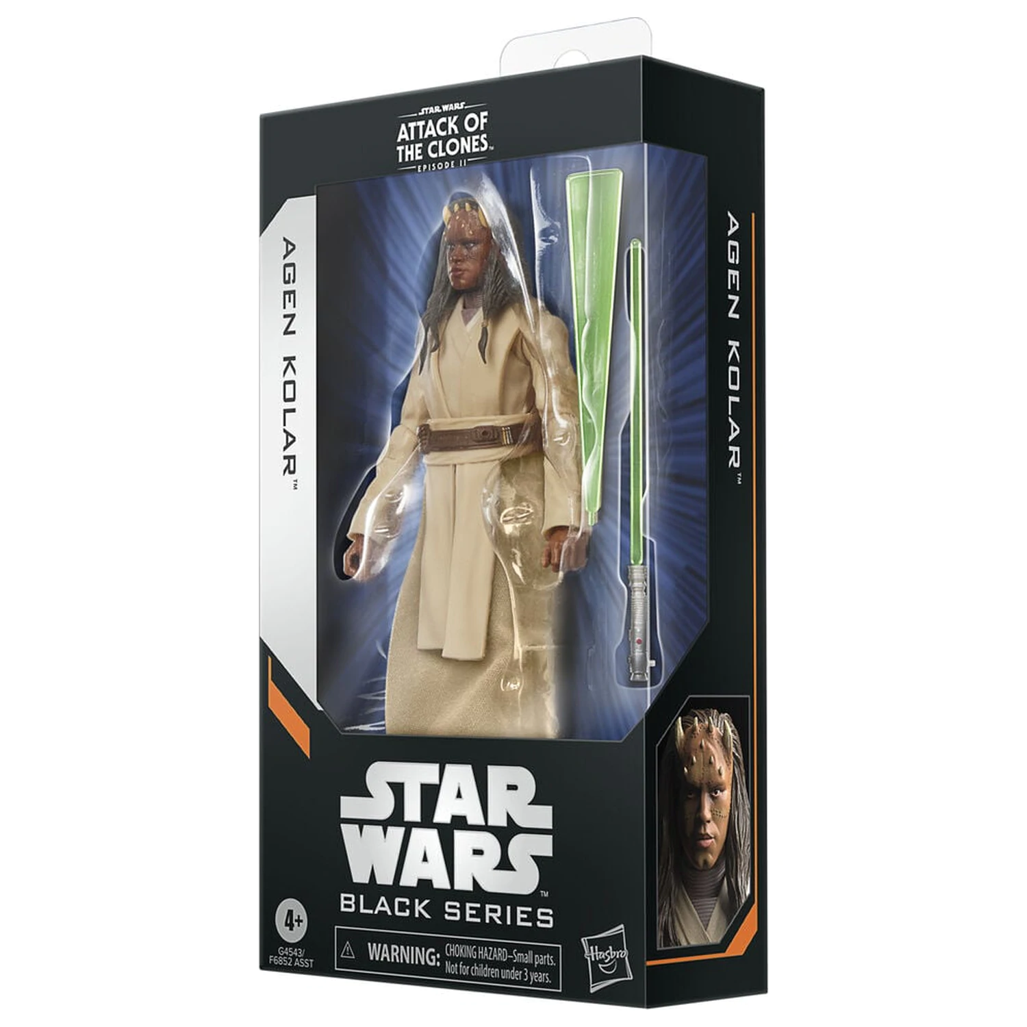 Star Wars Black Series Attack Of The Clones Agen Kolar figura 15cm termékfotó