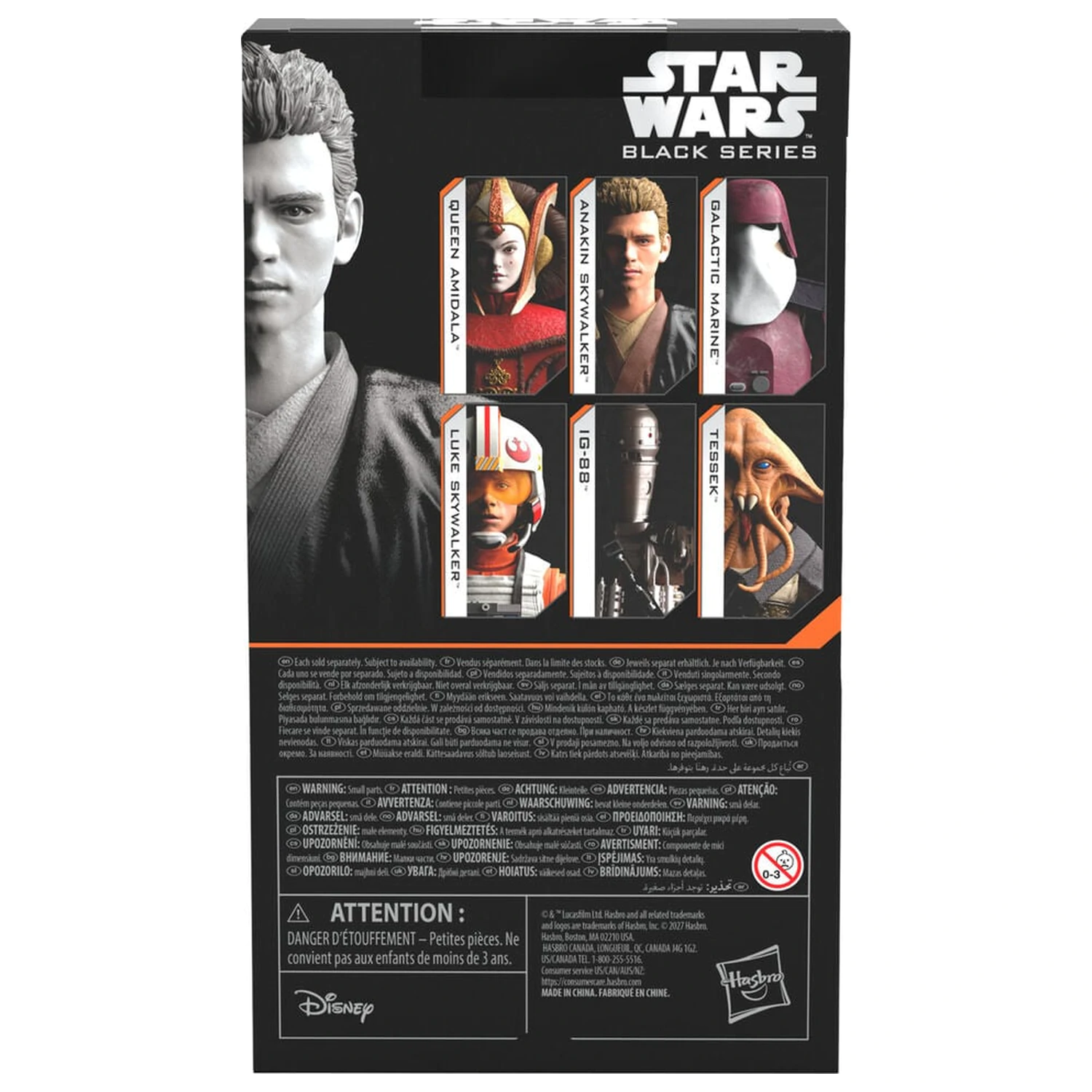 Star Wars Black Series Attack Of The Clones kin Skywalker figura 15cm termékfotó