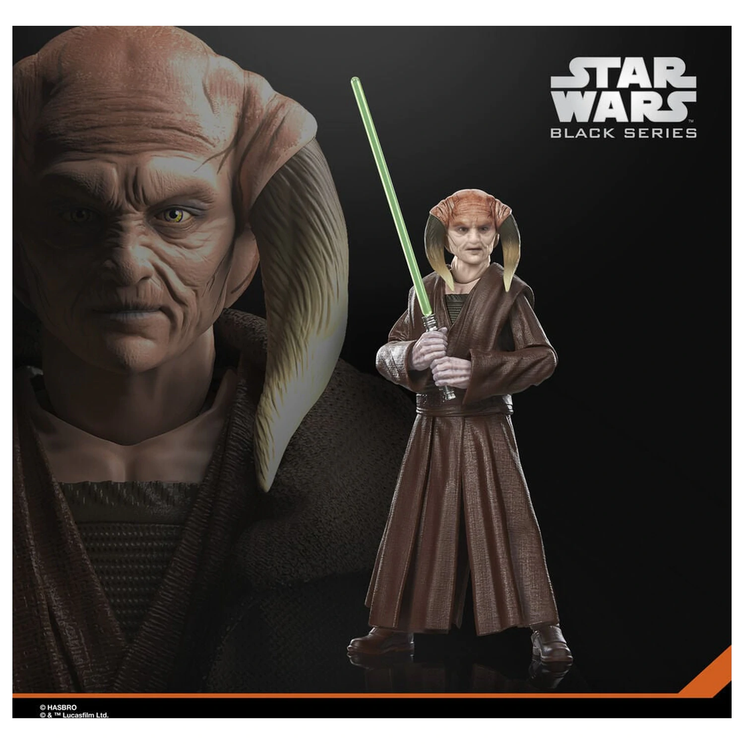 Star Wars Black Series Attack Of The Clones Saesee Tiin figura 15cm termékfotó
