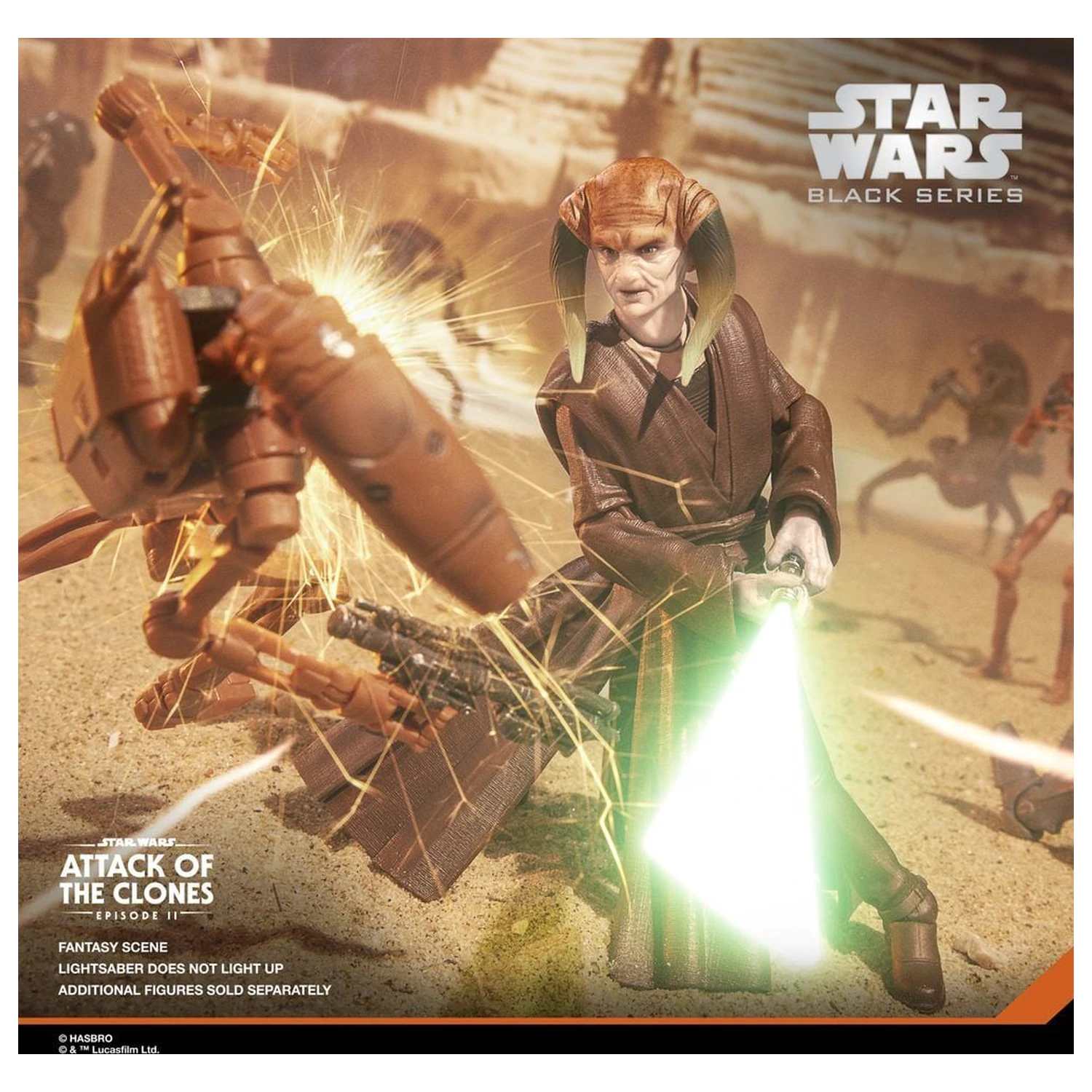 Star Wars Black Series Attack Of The Clones Saesee Tiin figura 15cm termékfotó