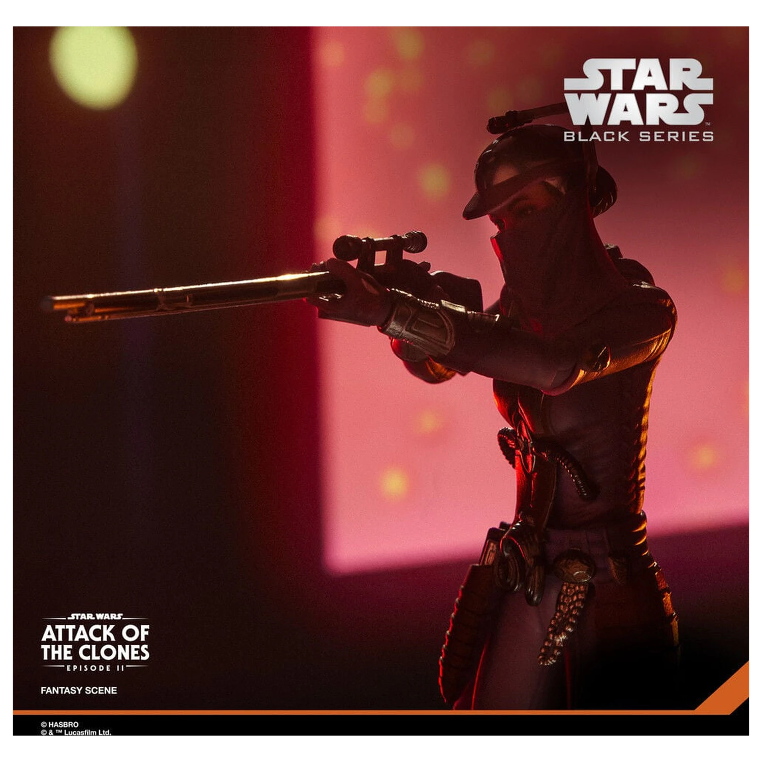 Star Wars Black Series Attack Of The Clones Zam Wesell figura 15cm termékfotó