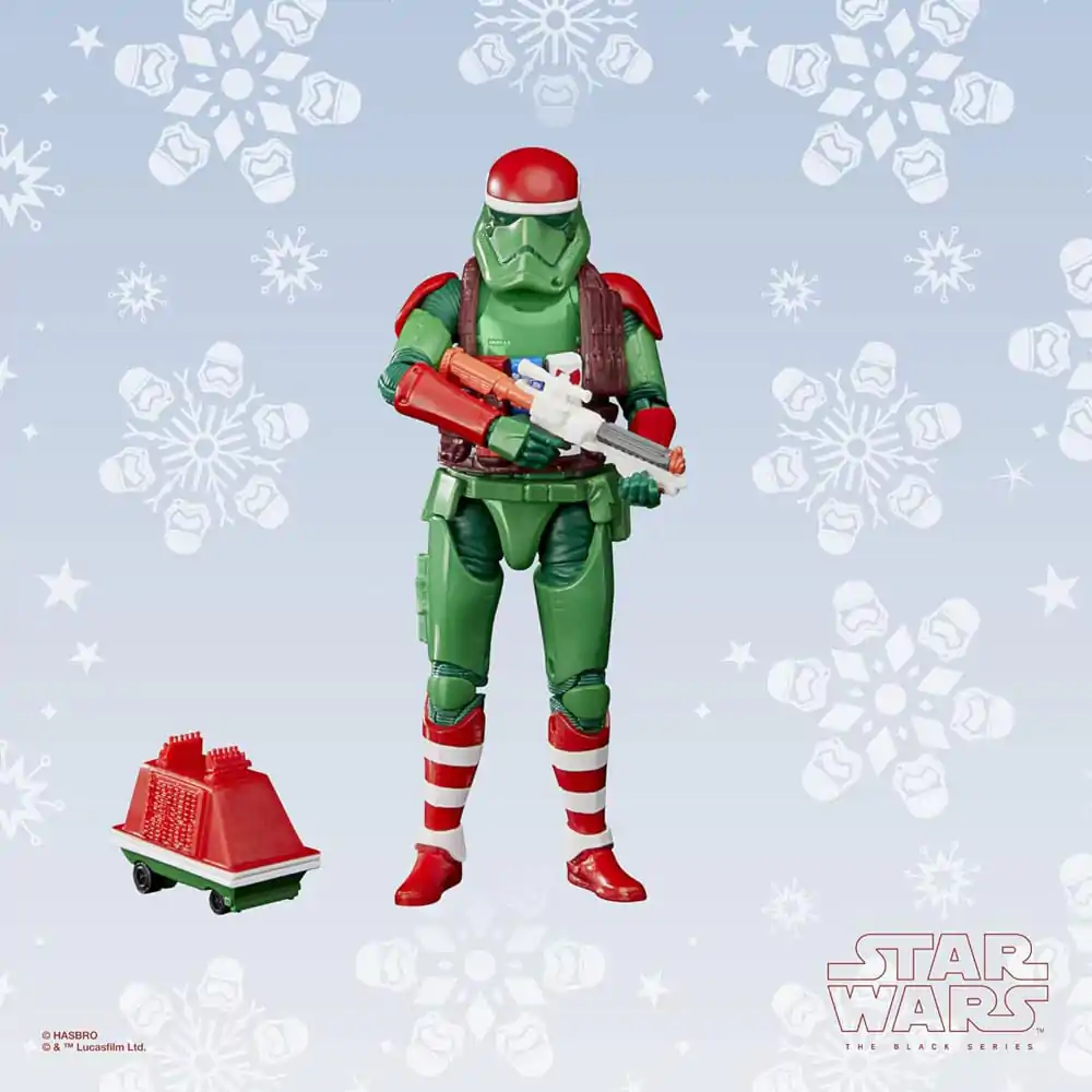 Star Wars Black Series First Order Stormtrooper Holiday akciófigura 15 cm termékfotó