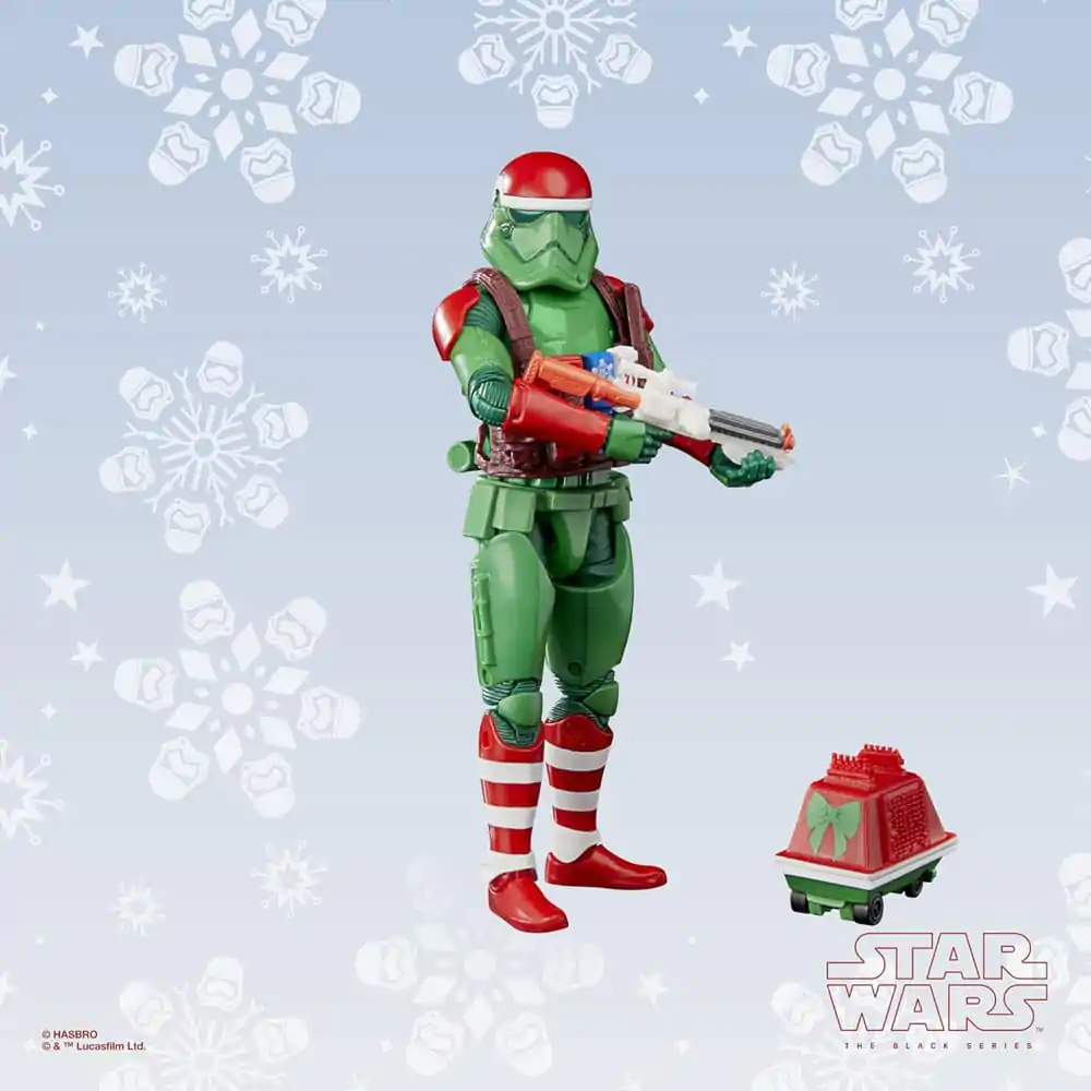 Star Wars Black Series First Order Stormtrooper Holiday akciófigura 15 cm termékfotó