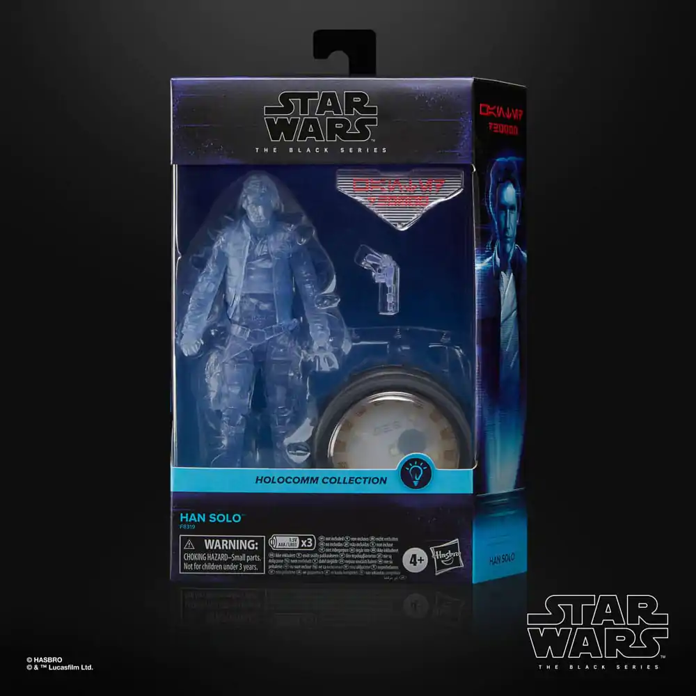 Star Wars Black Series Holocomm Collection Han Solo akciófigura 15 cm termékfotó