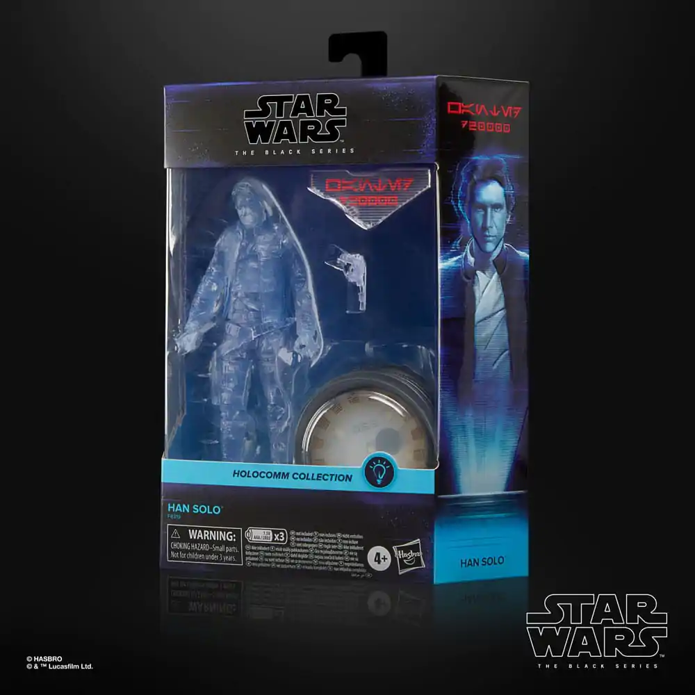 Star Wars Black Series Holocomm Collection Han Solo akciófigura 15 cm termékfotó