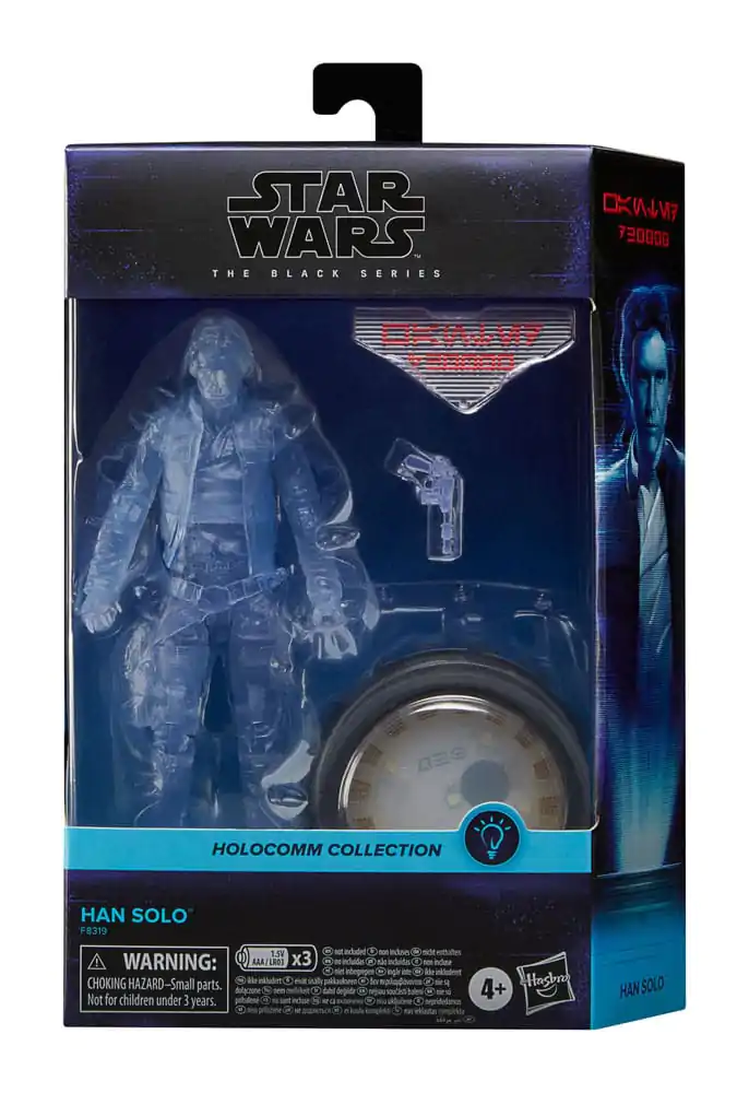 Star Wars Black Series Holocomm Collection Han Solo akciófigura 15 cm termékfotó