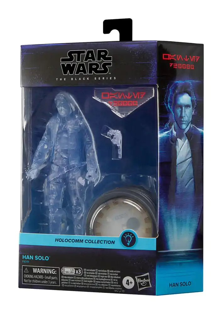 Star Wars Black Series Holocomm Collection Han Solo akciófigura 15 cm termékfotó