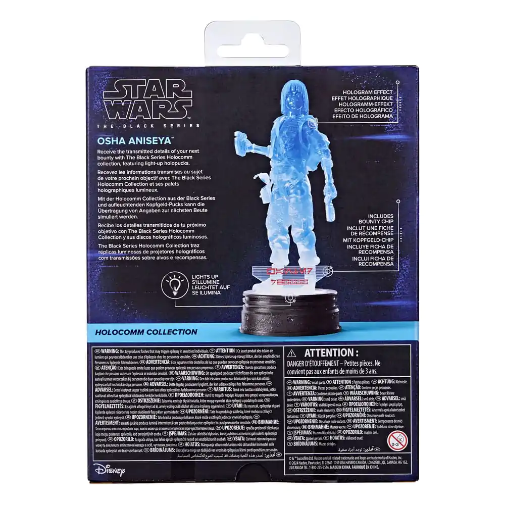 Star Wars Black Series Holocomm Collection Osha Aniseya akciófigura 15 cm termékfotó