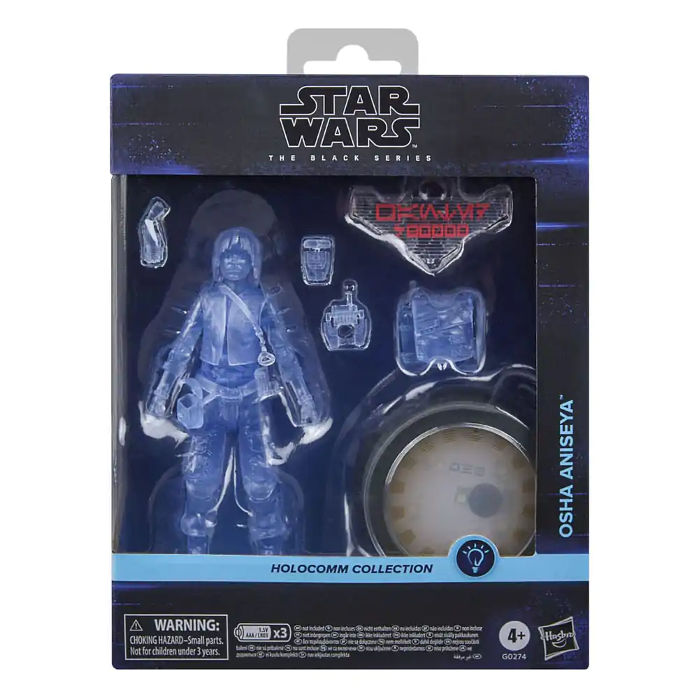 Star Wars Black Series Holocomm Collection Osha Aniseya akciófigura 15 cm termékfotó