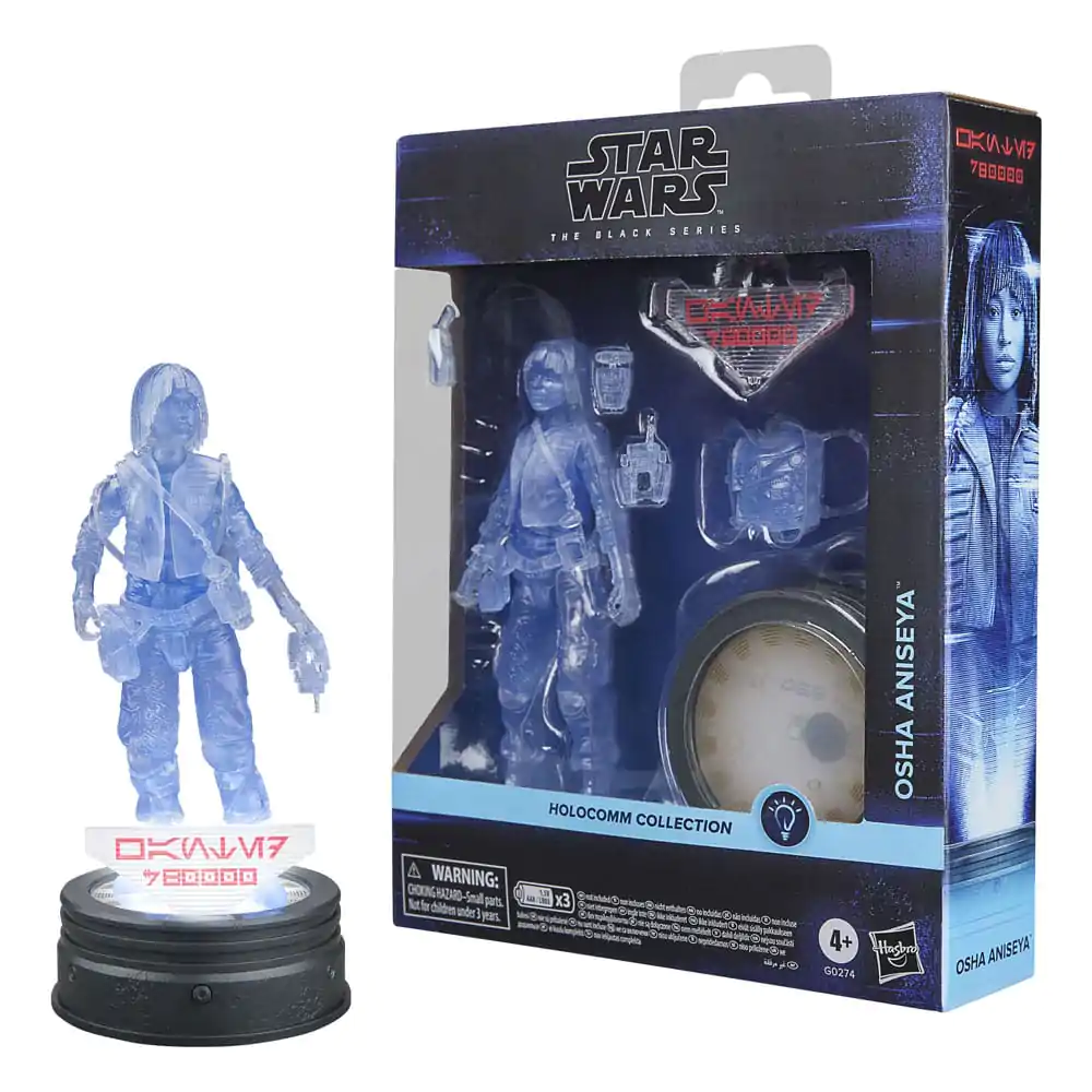 Star Wars Black Series Holocomm Collection Osha Aniseya akciófigura 15 cm termékfotó