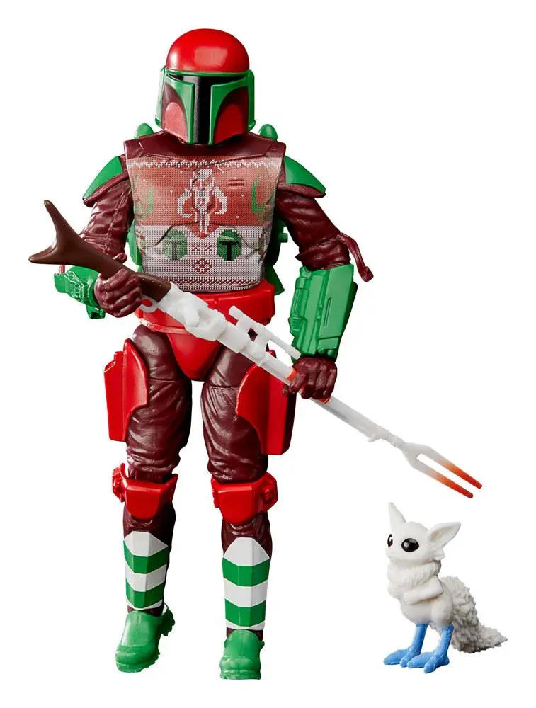 Star Wars Black Series Mandalorian Warrior (Holiday Edition) akciófigura 15 cm termékfotó