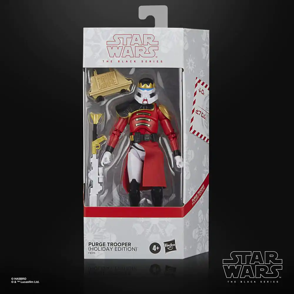 Star Wars Black Series Purge Trooper (Holiday Edition) akciófigura 15 cm termékfotó