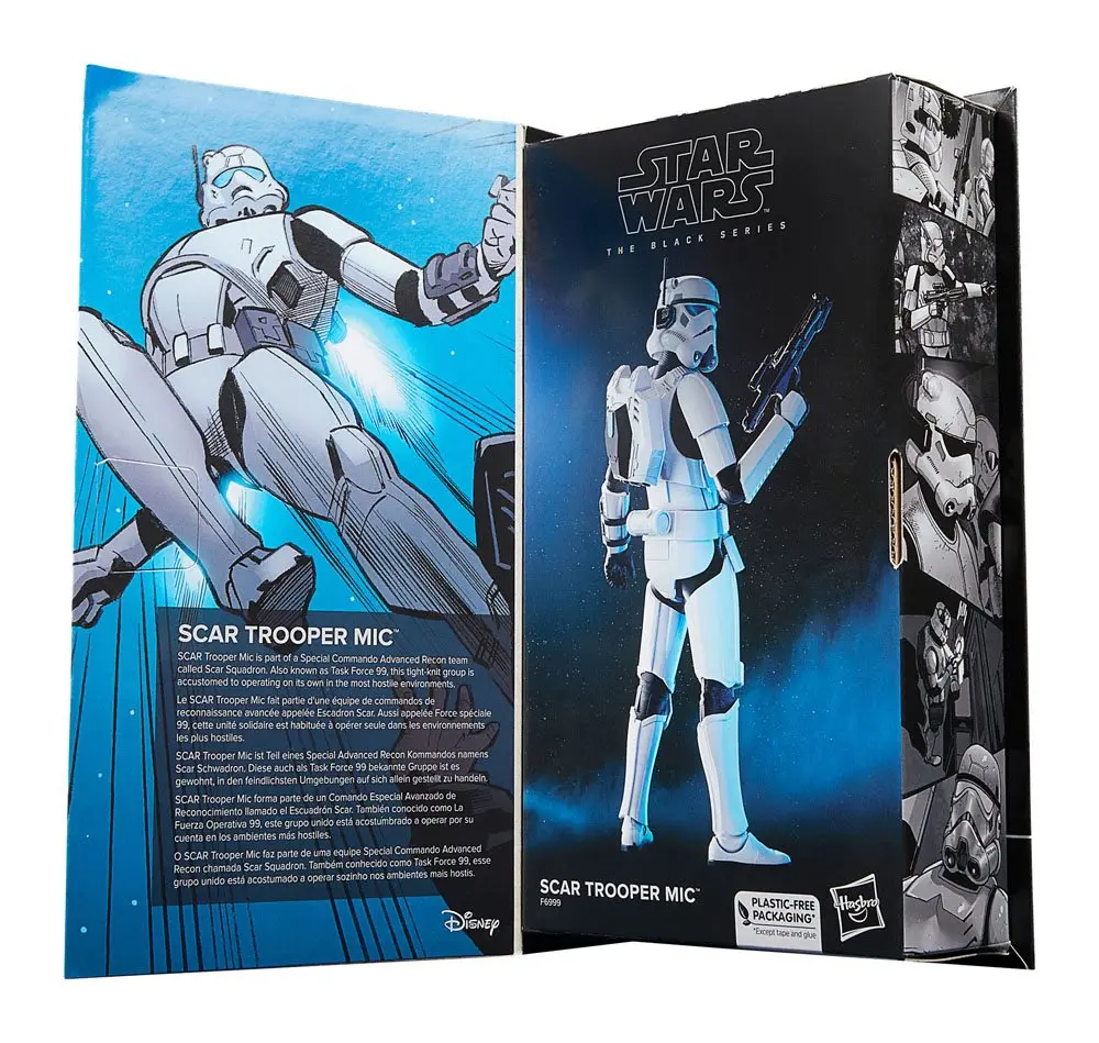 Star Wars Black Series SCAR Trooper Mic akciófigura 15 cm termékfotó