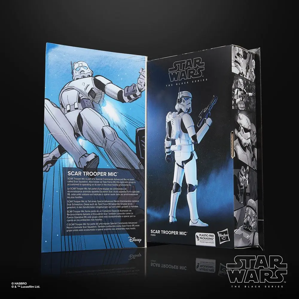 Star Wars Black Series SCAR Trooper Mic akciófigura 15 cm termékfotó