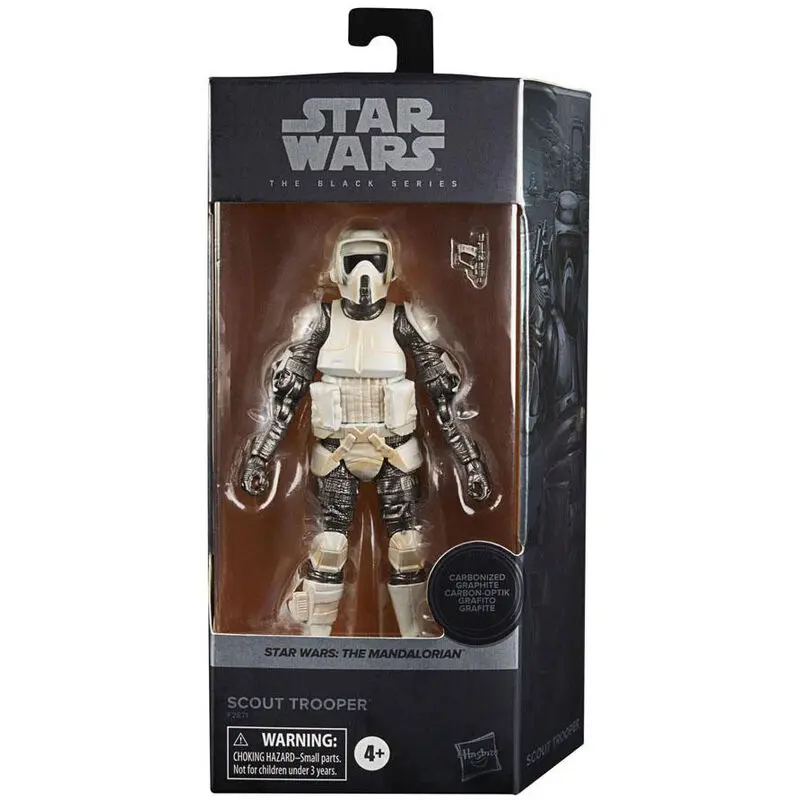 Star Wars Black Series Scout Trooper Carbonized figura 15cm termékfotó