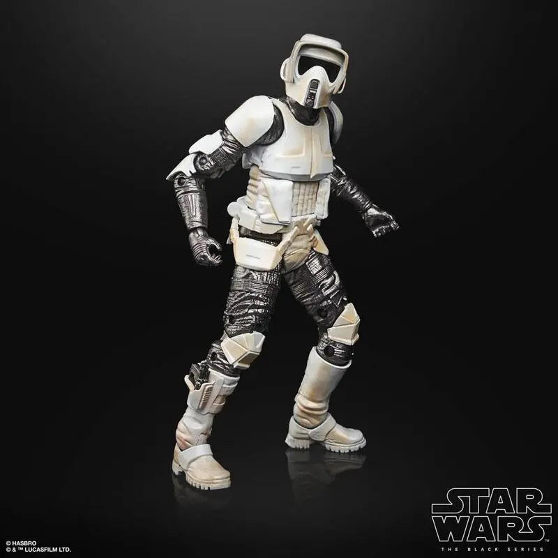 Star Wars Black Series Scout Trooper Carbonized figura 15cm termékfotó