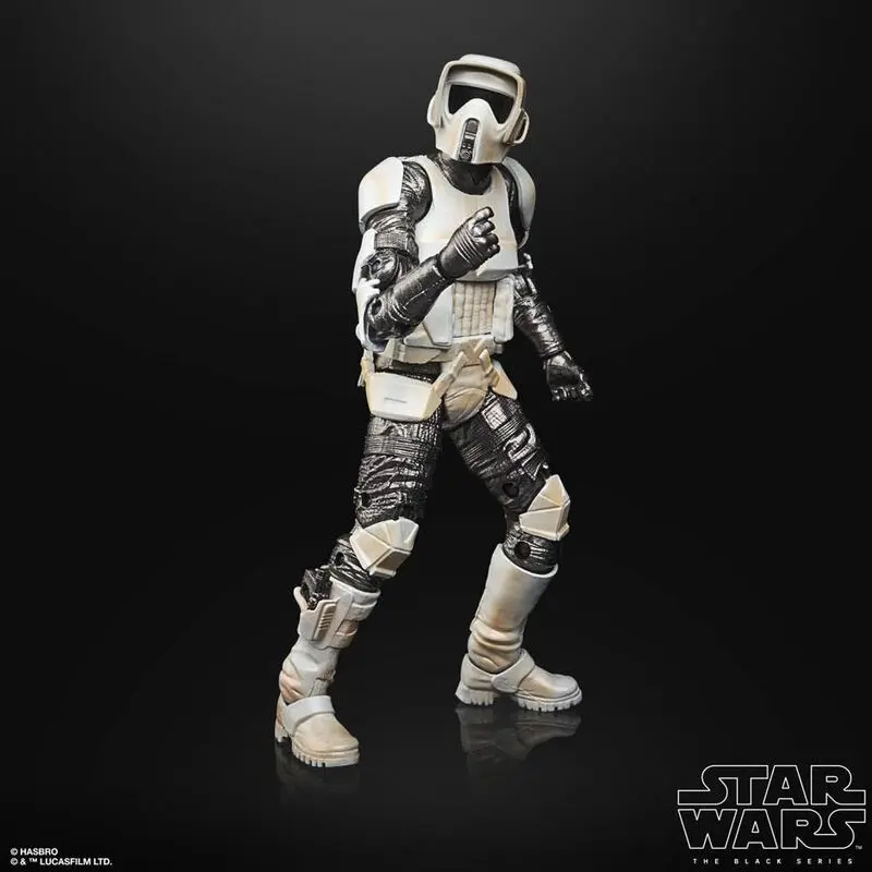 Star Wars Black Series Scout Trooper Carbonized figura 15cm termékfotó