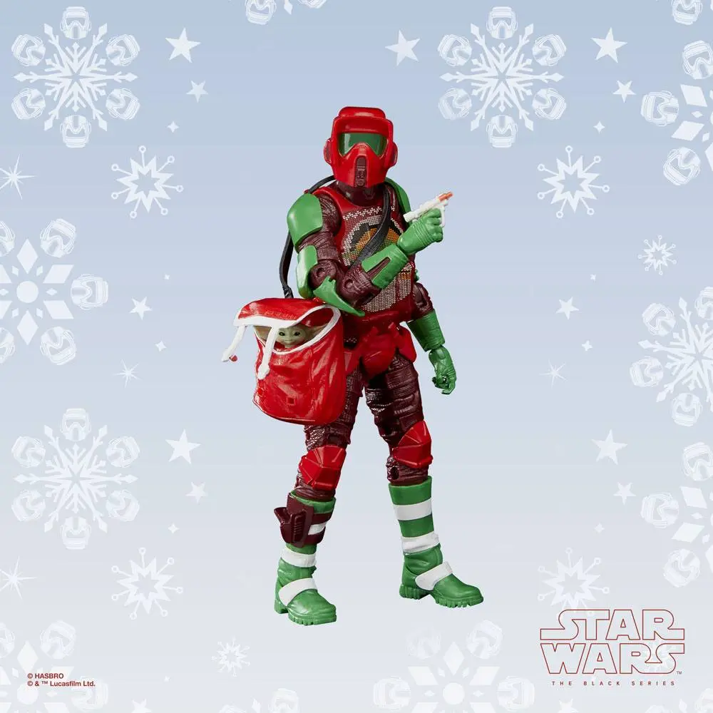 Star Wars Black Series Scout Trooper (Holiday Edition) akciófigura 15 cm termékfotó