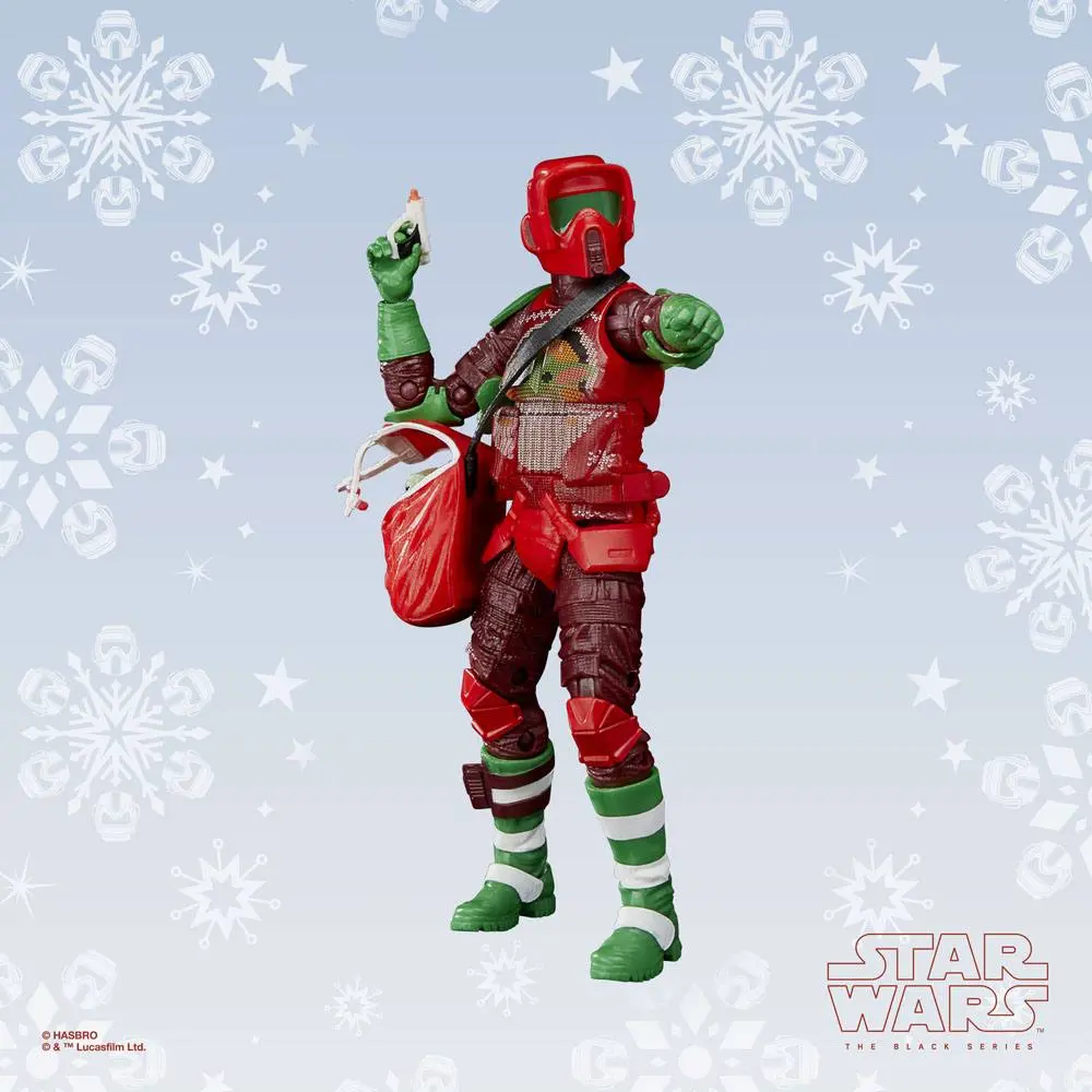 Star Wars Black Series Scout Trooper (Holiday Edition) akciófigura 15 cm termékfotó