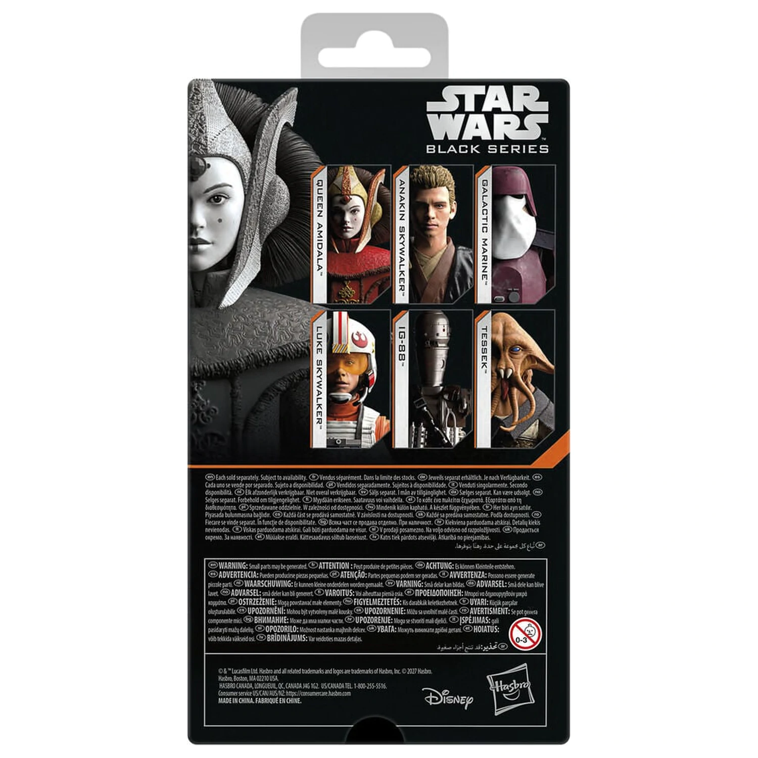 Star Wars Black Series The Phantom Menace Queen Amidala figura 15cm termékfotó
