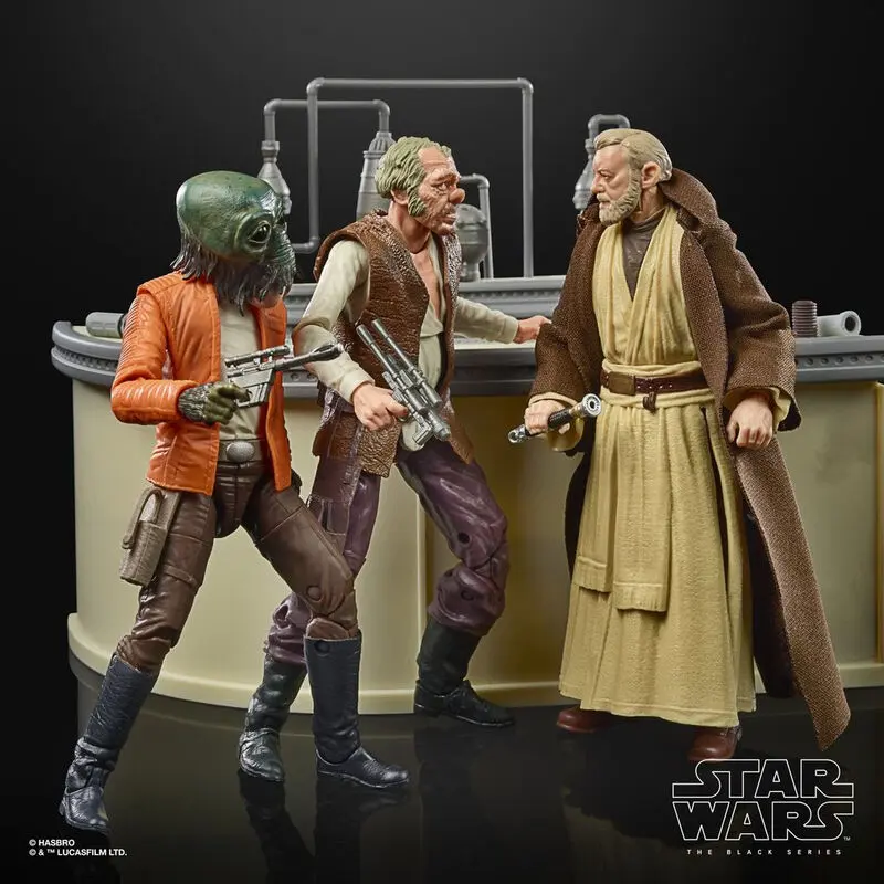 Star Wars Black Series The Power Of The Force Cantina Showdown pack figura 15cm termékfotó