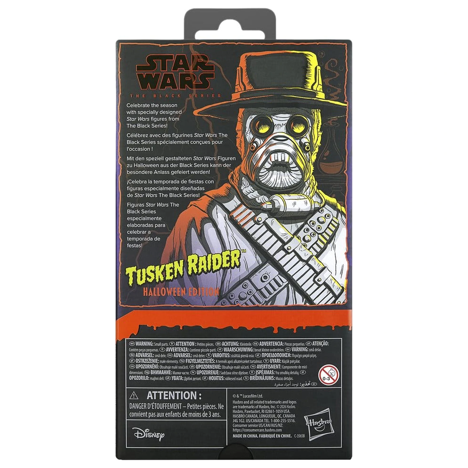Star Wars Black Series Tusken Raider (Halloween Edition) akciófigura 15 cm termékfotó