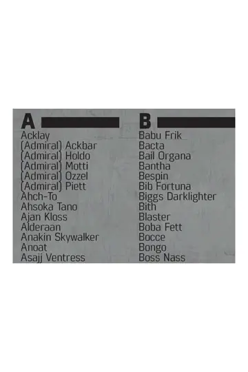 Star Wars Boardgame Scrabble Német nyelvű termékfotó